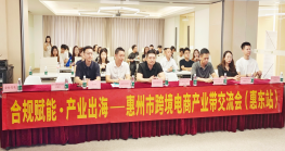 合规赋能·产业出海｜惠州市跨境电商产业带（惠东）交流会圆满举办！